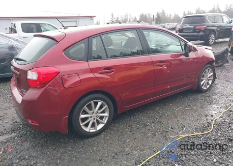 2013 Subaru Impreza 2.0I Premium from USA, damaged, VIN JF1GPAC68DH206647